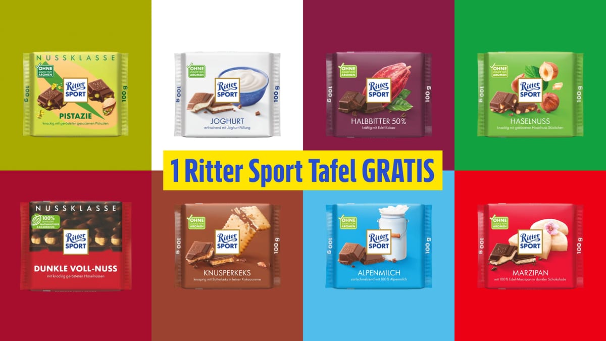 Ritter Sport Coupon Aktion